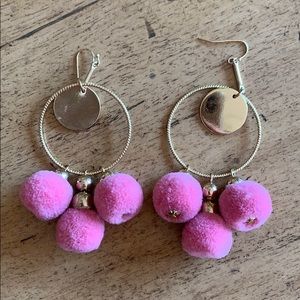 Pom Pom Earrings